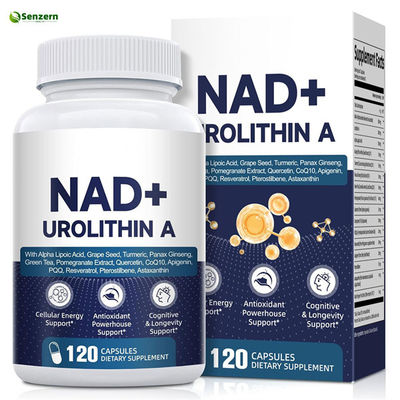 Un buen precio. OEM Resveratrol cápsula Suplementos de NAD para mejorar el metabolismo de la energía celular en línea