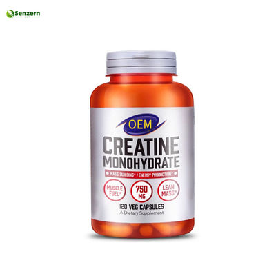 120pcs Creatine Monohydrate Capsules Muscle Building Supplements OEM