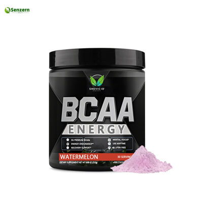 Harga bagus 300g Pelatihan Cepat BCAA BCAA Powder Tahan Kerusakan Otot Mendorong Sintesis Protein on line