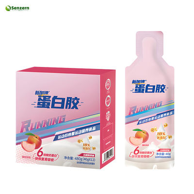 ราคาดี เจลพลังงาน OEM พร้อมโปรตีน อาหารเสริมพลังงาน ฟื้นตัวเร็ว ปรับแต่งได้ ออนไลน์