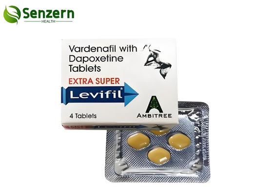 Хорошая цена. 4 таблетки Extra Super Levifil FDA одобренные мужские добавки для здоровья Сильная эрекция онлайн