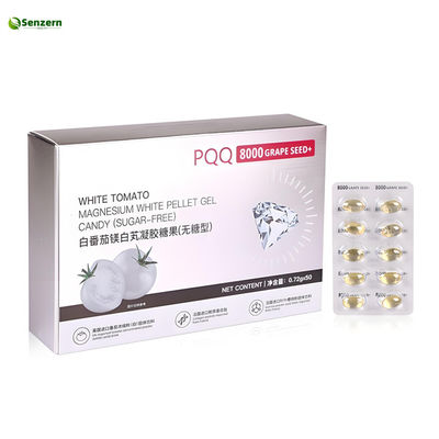 White Tomato Collagen Whitening Supplements Oral Hyaluronic Acid PQQ Gel Candy