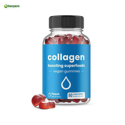 Hydrolyzed Collagen Peptides Collagen Vitamin Gummies Strengthen Bones Prevent Osteoporosis