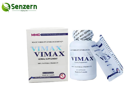 Bom preço GMP HACCP Vimax 60 cápsulas Suplementos masculinos de virilidade Suplementos masculinos de saúde on-line