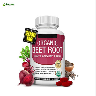 Bom preço Vitaminas Minerais Comprimidos de Beterraba Suplemento para Aumentar Óxido Nítrico Equilíbrio da Pressão Arterial on-line