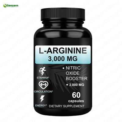 Un buen precio. Las cápsulas de L-arginina personalizadas, suplementos de óxido nítrico para expandir rápidamente la red vascular. en línea